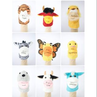 ถุงมือตุ๊กตา​ F.A.Q.​ (สิงโต, แมวน้ำ)​