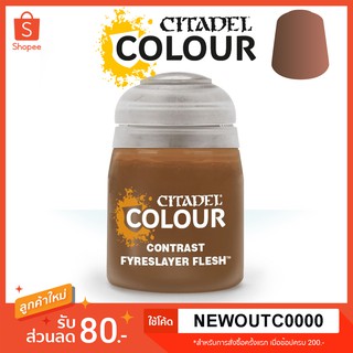 [Contrast] Fyreslayer Flesh - Citadel Colour สีอะคริลิคสูตรน้ำ ไร้กลิ่น ไร้สารพิษ