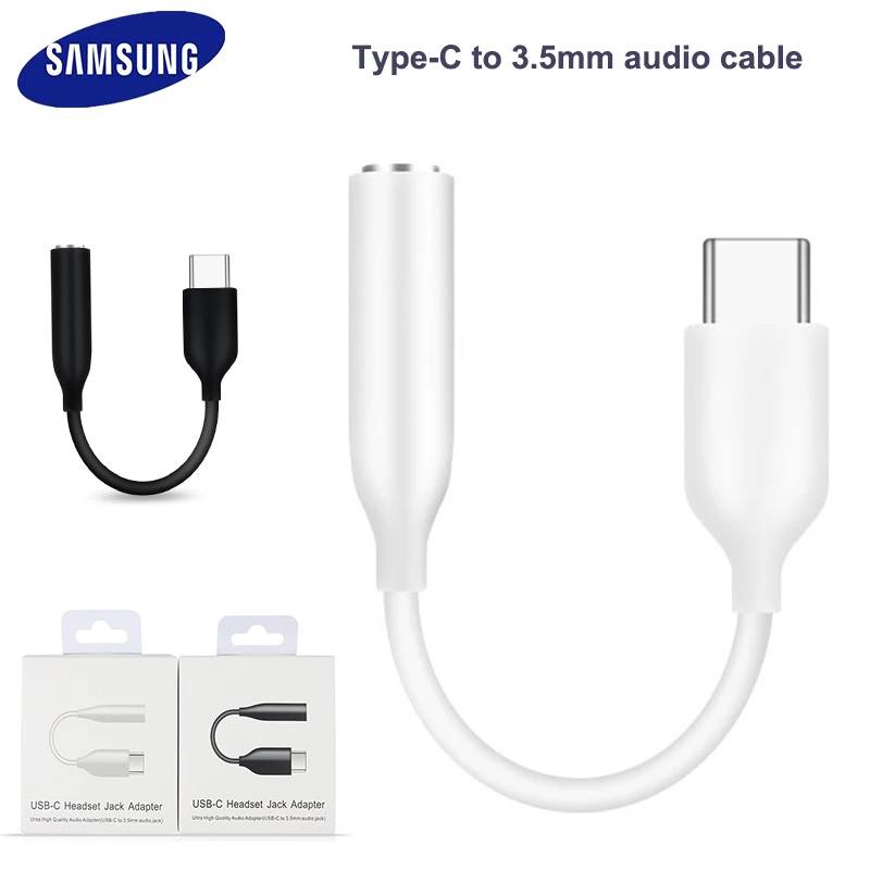 แจ๊คแปลง Samsung usb-c to 3.5mm audio jack สายแปลงหูฟังจาก แปลงTypeC เป็น3.5MM​ รองรับเช่น Note10/A80/S20/S21/Tab S6