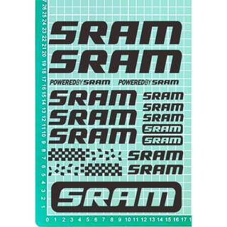 Sram สติกเกอร์ตัด สําหรับติดตกแต่งรถจักรยาน