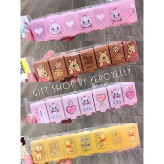 ตลับใส่ยา 7 ช่อง ใช้ 7 วัน มีมากกว่า 10 ลาย ลายการ์ตูนลิขสิทธิ์แท้💯