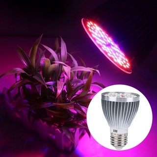 โคมไฟ My Green Garden 60W 60LED Full Spectrum Plant Grow Light Lamp Bulb for Hydroponic Flower Planting Cultivation 85-265V