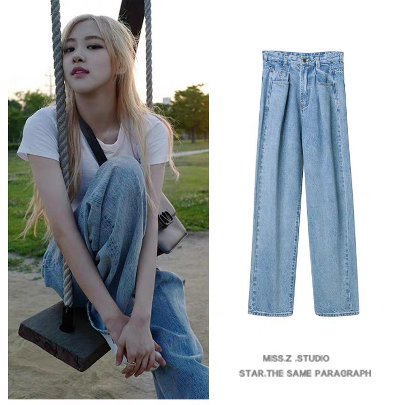 ''KELTIS JEANS'' -99#-กางเกงยีนส์Blackpink rose 2สี