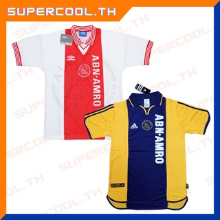 Ajax Amsterdam 2000/01 Retro Jersey เสื้อฟุตบอลอาแจกซ์ อัมสเตอร์ดัม ABN AMRO เสื้อบอลอาแจกซ์ย้อนยุค