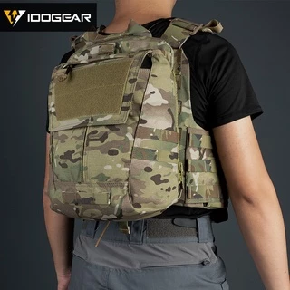 Idogear กระเป๋ายุทธวิธีมีซิปบนแผง สําหรับ CPC JPC2.0 Vest Multi-function Tool Pouch Panel Pouch 3531