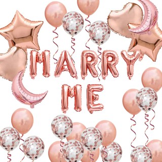 💥ส่งจากไทย💥 ลูกโป่ง Will you marry me (ขนาดใหญ่มาก) ลูกละ 10 บาท