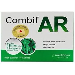 Combif AR Probiotics ผลิตภัณฑ์เสริมอาหาร โปรไบโอติกส์ 30 แคปซูล