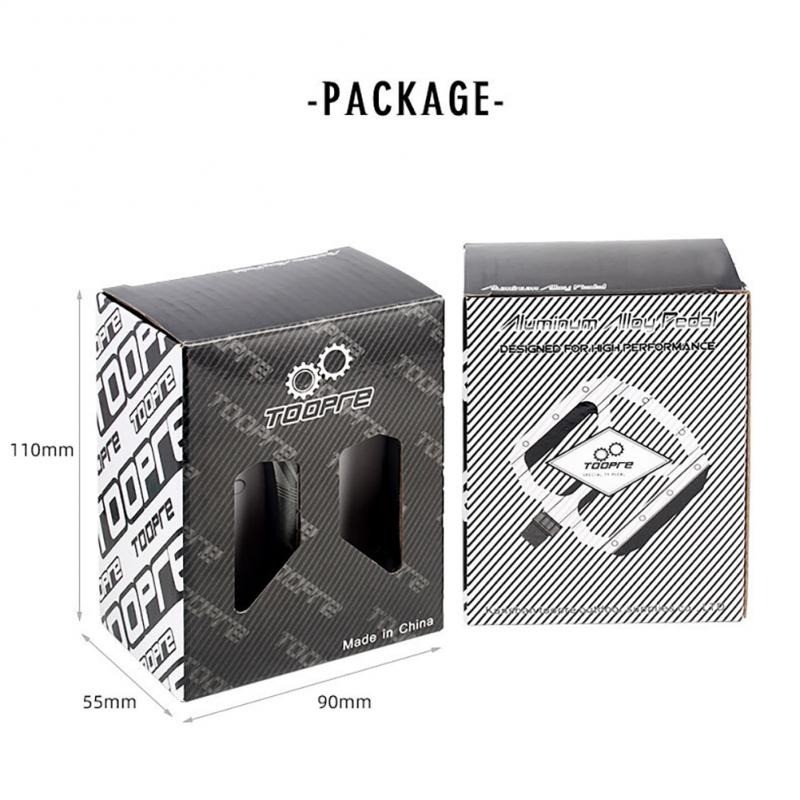 TOOPRE บันไดจักรยานอลูมิเนียมแบริ่ง มีปุ่มกันลื่น 268g/pair - รูปที่ 7