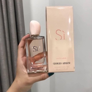 GIORGIO ARMANI SI  EDT ▪️ 100ml  ▪️ กล่องไม่ซีล ▪️ 1499฿ส่งฟรี