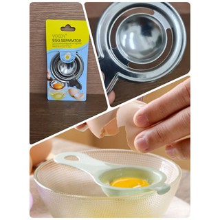 ช้อนแยกไข่แดง egg separator ที่แยกไข่ ทำจากพลาสติก ฟู้ดเกรด