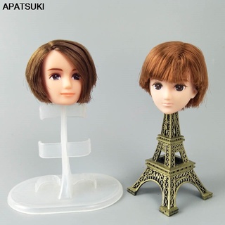 หัวตุ๊กตา พลาสติกนิ่ม คุณภาพสูง DIY อุปกรณ์เสริม สําหรับตุ๊กตา 1/6 BJD 1:6