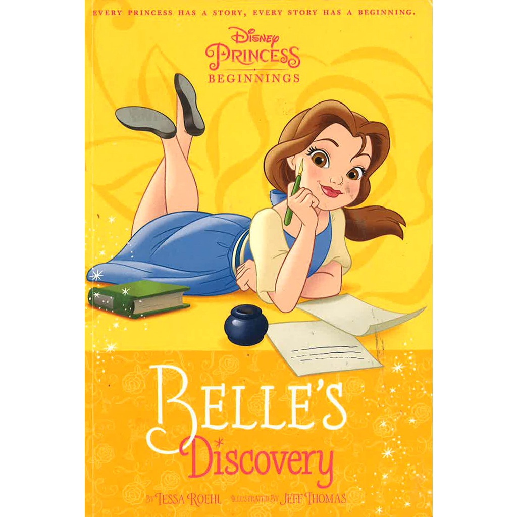 BBW หนังสือ *Chapter Book 128 Disney: Disney Princess Beauty And The Beast: Belle's Discovery ISBN: 9781788100281
