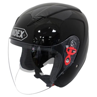 🚚💨พร้อมส่ง!! อินเด็กซ์ มอนซ่า หมวกกันน็อคเต็มใบ สีดำ ขนาด L 1 ใบ Index Monza Size L Black Helmet 1pc