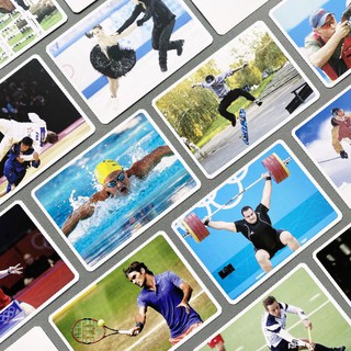 แฟลชการ์ดกีฬา แผ่นใหญ่ Flash card Sport KP033