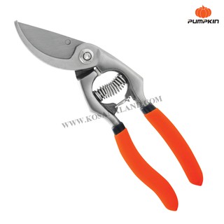 Pumpkin กรรไกรตัดกิ่งไม้ ด้ามเหล็ก 8.5 นิ้ว รุ่น PTG-O85X ( Pruner )