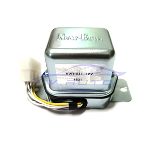 (1ชุด) คัทเอาท์ไฟชาร์ท NEW-ERA AVR-811 แท้ DATSUN 520 620 720 SD22 B310 J15 L18 12V 23500-73000 VOLTAGE REGULATOR