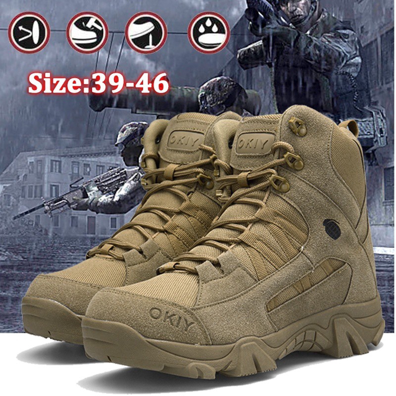 🇹🇭 ไทยแลนด์ แทคติคอล รองเท้า สตรอง แกร่งทนทาน ใหม่ล่าสุด Size39-46