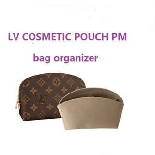 【นุ่มและเบา】ที่จัดระเบียบกระเป๋า cosmettc pouch  ที่จัดกระเป๋า  bag organiser in bag ที่จัดทรง  organizer insert