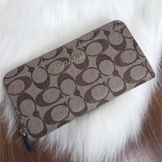 121-003 COACH WALLET SIGNATURE CANVAS