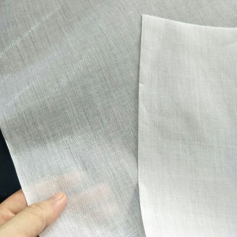 ผ้ากาวสาลู มีกาว 1 ด้าน เนื้อผ้าคอตตอน100 ใช้สำหรับอัดผ้า กาวเยอะ รีดง่าย ติดง่ายมาก