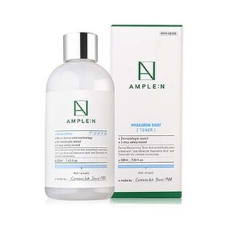 Ample : N Hyaluron Shot Toner 220ml แอมเพิลเอ็นโทนเนอร์ 220 มล.