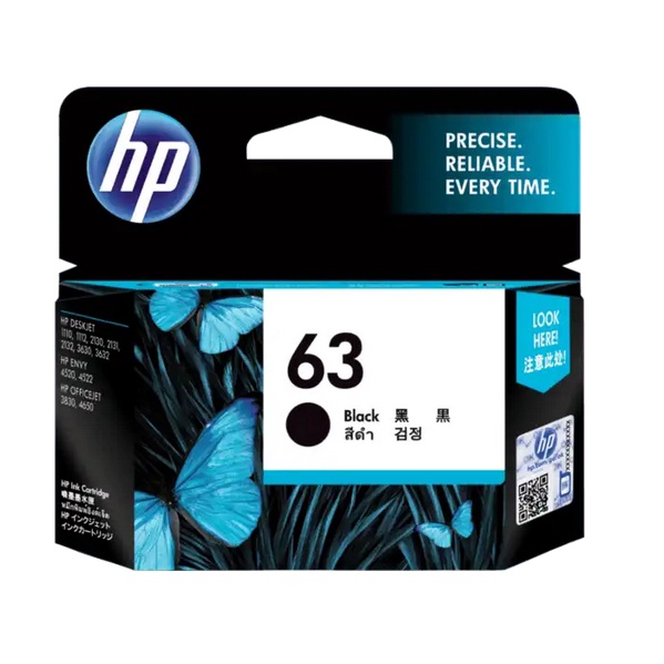 Ink HP 63  ดำ +  HP 63สี