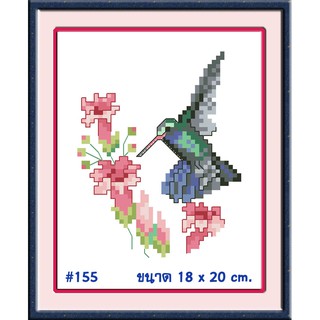 ไอแอมครอสติช iamcrossstitch DIY รหัสTmini-155 18x20 cm. ชุดอุปกรณ์งานฝีมือปักครอสติชครบชุด