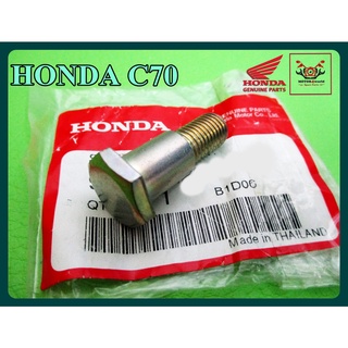 HONDA WAVE WAVE125 DASH SCREW SIDE STAND "GENUINE PARTS" (1 PC.) // น็อตขาตั้งเดี่ยว ของแท้ ฮอนด้า (1 ชิ้น)