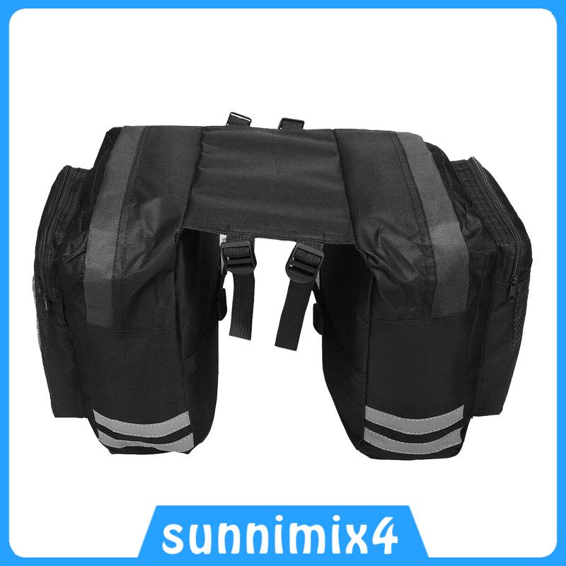 [ซันนิมิกซ์4] จักรยานกระจาดด้านหลังแร็คที่นั่งหางการจัดเก็บอานกระเป๋า - รูปที่ 4