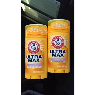 ARM &amp; HAMMER Ultra Max Advanced Protection Powder Fresh Antiperspirant Deodorant 73 g✅💯