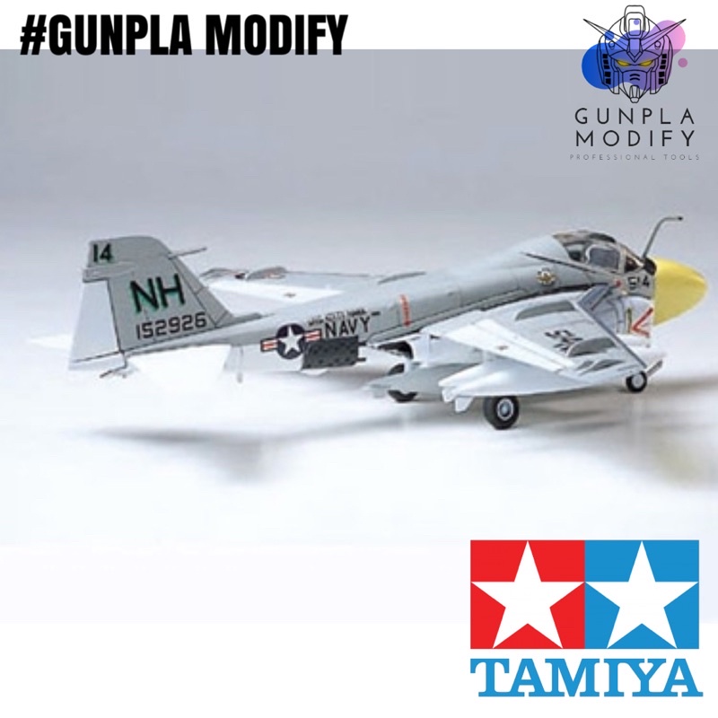 TAMIYA 61606 1/100 โมเดลประกอบ เครื่องบินรบ GRUMMAN A-6A INTRUDER