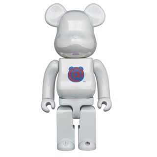 Be@rbrick 1st Model White Chrome : Bearbrick 20th Anniv. Model 400% new