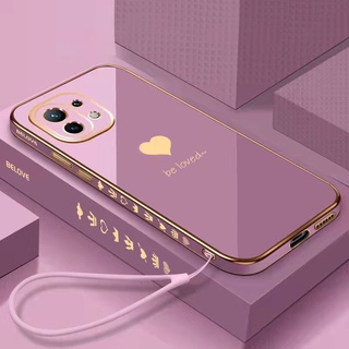 เคสซิลิโคนนิ่ม ทรงสี่เหลี่ยม ลาย CIVI หรูหรา สําหรับ xiaomi 8 xiaomi9 xiaomi10 xiaomi10s xiaomi11 11LITE POCO X3