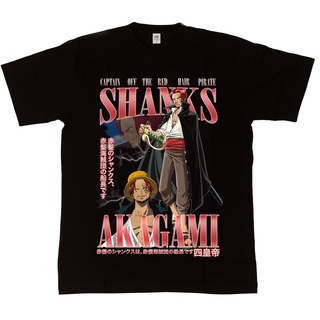 เสื้อยืด พิมพ์ลายการ์ตูนวันพีช Akagami Homage Series