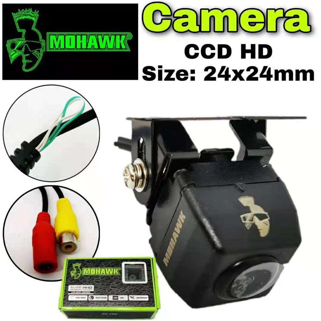 กล้องถอยหลังติดรถยนต์ MOHAWK CCD
