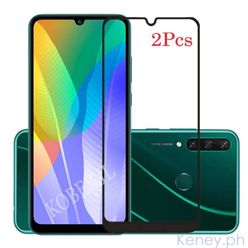 Huawei Y6p คุณภาพสูงกระจกนิรภัยคลุมทั้งหมดฟิล์ม Huawei Y6p Y7p Y8p Y 6P HuaweiY6p ป้องกันหน้าจอ Huaw