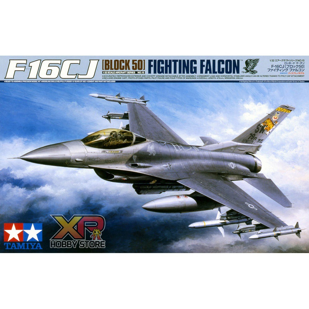[Tamiya] 1/32 : F-16CJ Block 50 Fighting Falcon (TA 60315)