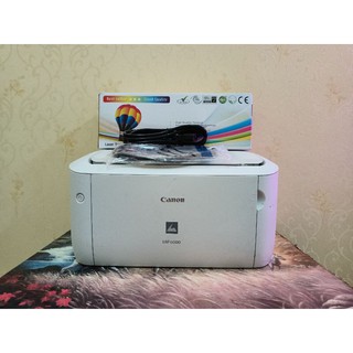 Canon LBP6000 Mono Laser Printer มือสอง สภาพดี (ตลับหมึก+สายไฟ+สายUSB)ประกัน 3 เดือน