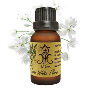 Essential Oil  น้ำมันหอมระเหย กลิ่น ดอกไม้ในวรรณคดีไทย Siam White Flore 15ml.
