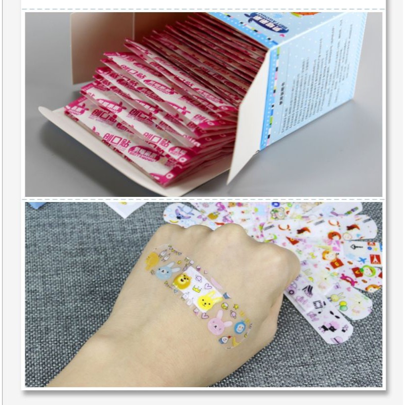 ลดส่งท้ายปี พร้อมส่ง!!! พาสเตอร์ยา พลาสเตอร์ลายการ์ตูน 120ชิ้น พลาสเตอร์ยาลายการ์ตูน พลาสเตอร์กันน้ำ พาสเตอร์ปิดแผล - รูปที่ 3