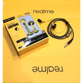 หูฟังrealme เรียวมีStereo Earphone（R65）