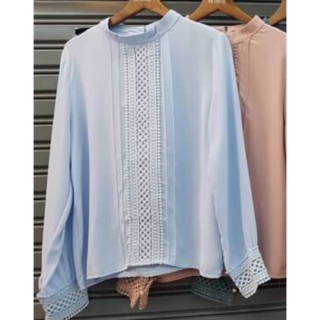 เสื้อปักฉลุกลางสวยมากก
