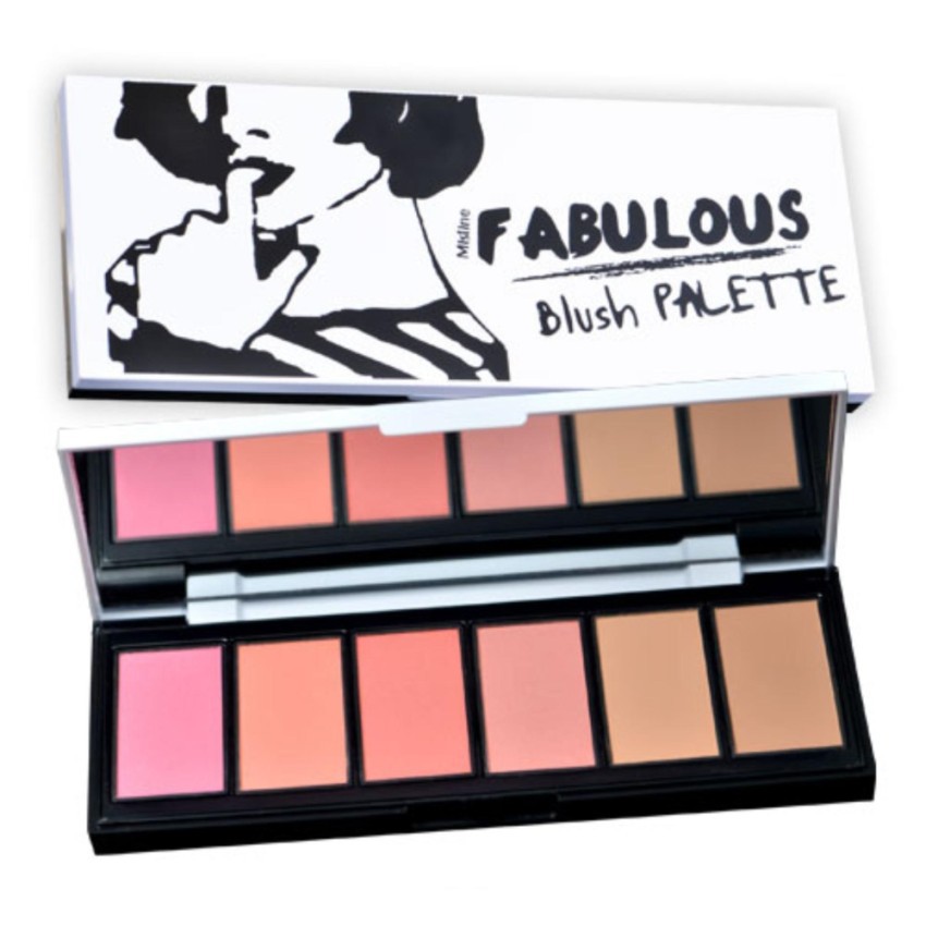 มิสทิน แฟบบิวลัช บลัช พาเลท ก. MISTINE FABULOUS BLUSH PALETTE