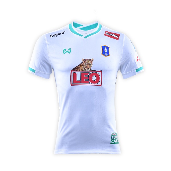 Warrix เสื้อแข่ง Thai League  BG Pathum United 2021 ทีมเยือน สีขาว (BGPU JERSEY PLAYER VERSION)