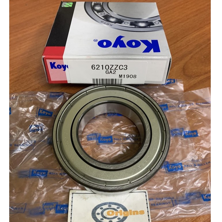 BEARING 6210 ZZ C3 KOYO JAPAN 6210ZZC3