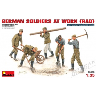 โมเดลฟิกเกอร์ MI35065 GERMAN SOLDIERS AT WORK (RAD) 1/35