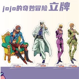 โมเดลฟิกเกอร์อะคริลิค PVC รูปการ์ตูนอนิเมะ JoJos Bizarre Adventure Kujo Jotaro เหมาะกับของขวัญ ของเล่นสําหรับเด็ก