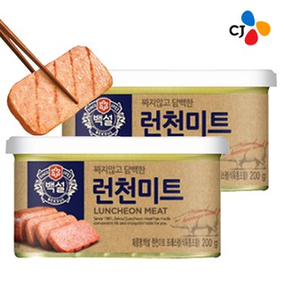 พร้อมส่ง 백설 런천미트 แฮมเกาหลีพรีเมี่ยม CJ Luncheon Meat