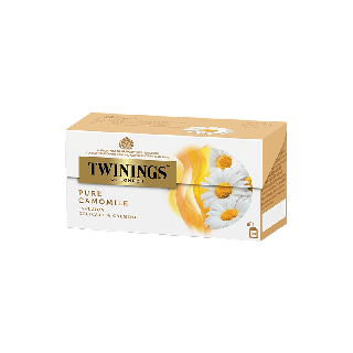 Twinings Pure Camomile ทไวนิงส์ เครื่องดื่ม เพียว คาโมมาย ชนิดซอง 1 กรัม แพ็ค 25 ซอง (สินค้าอยู่ระหว่างเปลี่ยน Package)