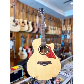 🔺🔺กีต้าร์โปร่งไฟฟ้า Enya EF-400 ไม้แท้ Topsolid ภาคไฟฟ้า Fishman sonytone เสียงพุ่งสุดๆไปเลยจ้ารุ่นนี้